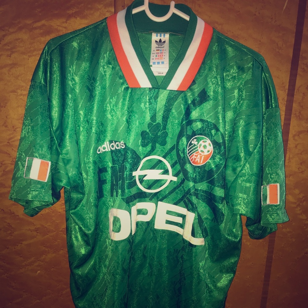 Vintage Ireland soccer jersey